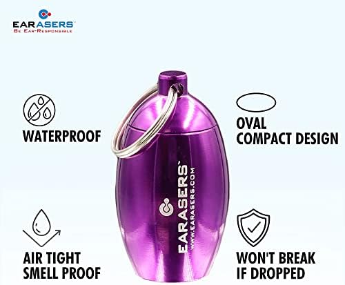 Earasers Earplugs Keychain Carrying Case - Image 2