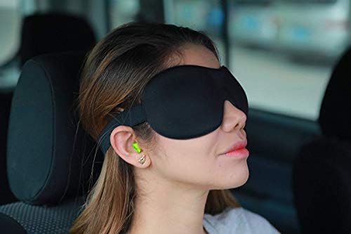 Sleep Mask Invisible Alar Deep Orbit 3D Eye Mask Ultra Lightweight & - Image 4