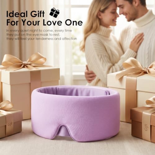 MORLIDEN Sleep Mask for Women Men, Light Blocking Eye Mask - Image 7