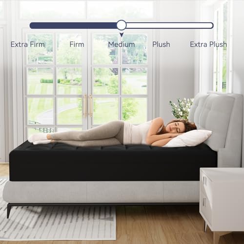 ELEMUSE 3 Inch Twin Dual Layer Memory Foam Mattress Topper - Image 5