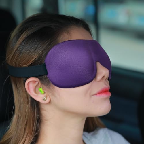 Sleep Mask Invisible Alar Deep Orbit 3D Eye Mask Ultra Lightweight & - Image 6