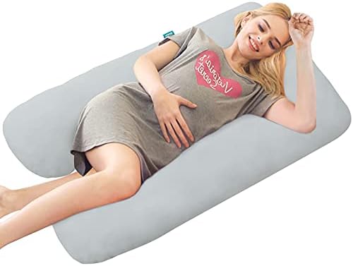 Pregnancy Pillow Cover U-Shaped 100% Cotton - Image 5