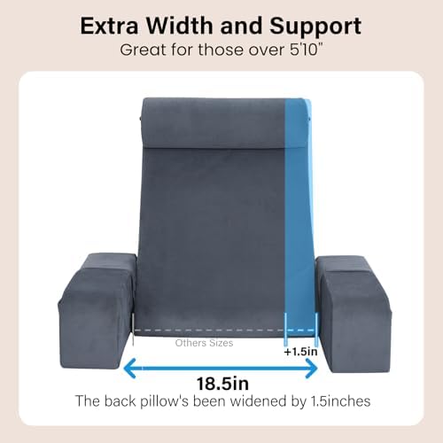 ENITYA 21" Reading Pillow for Bed - Image 2