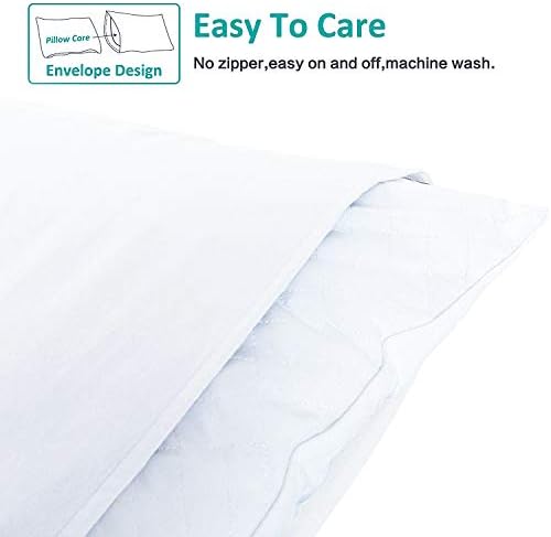 NTBAY Microfiber Queen Pillowcases, 4 Pack, 20 x 30 - Image 6