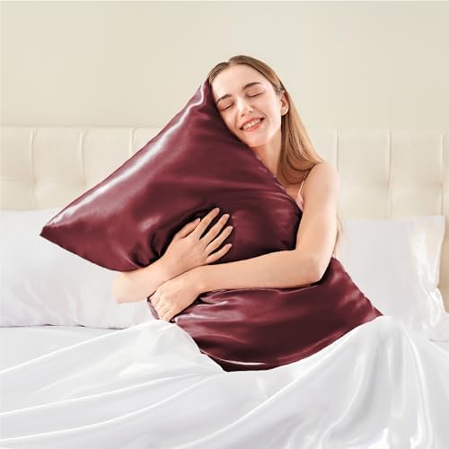 BEDELITE Satin Body Pillow Cover, 20x54 Inch - Image 2