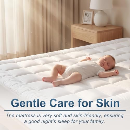 King Mattress Topper, Mattress Pad - Image 5