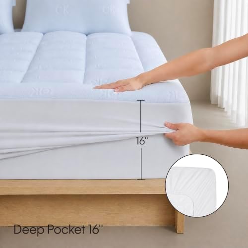 Calvin Klein Cooling Mattress Topper Cal King Size - Image 2