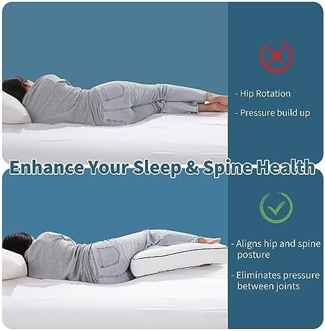 HOMBYS Shredded Memory Foam Knee Pillow - Image 2