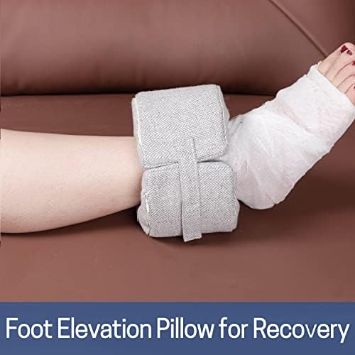 Foot Elevation Pillow Ankle Heel Protector Wedge Foot Support Cushion - Image 4