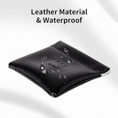 5 Pack Kbear BP01 PU Leather Jewelry Travel, Leather Jewelry Pouch Bag - Image 6