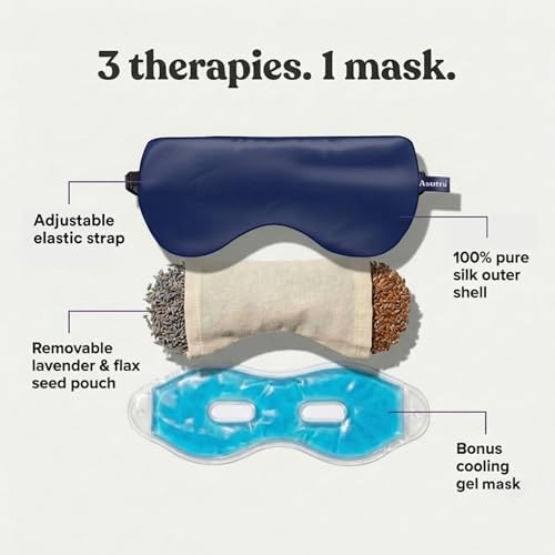 ASUTRA Silk Eye Pillow for Sleep - Image 3