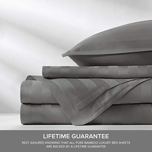 Pure Bamboo Split King Sheets, Genuine 100% Organic Viscose Derived from Bamboo - Image 4