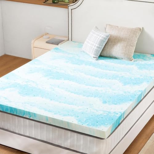 Sweetcrispy Mattress Topper King, Memory Foam, 4 Inch by Sweetcrispy