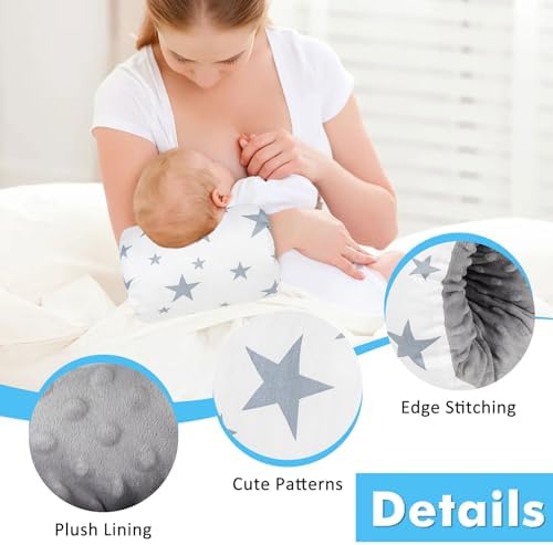 Baby Feeding Arm Pillow, Soft Cotton Bottle Nursing Arm Pillows - Image 4