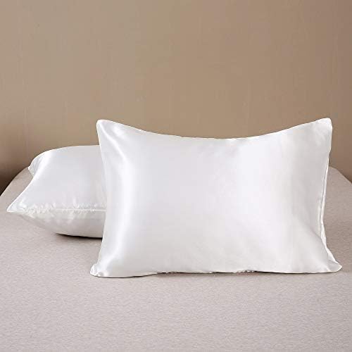 Satin Pillowcases Set of 2, Standard Size Cooling Pillow Cases - Image 4