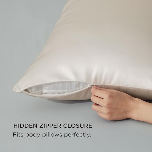 Bedsure Satin Body Pillow Cover - Image 5