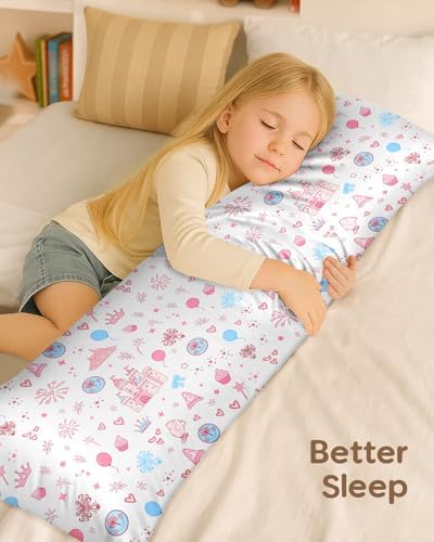 Miss Adola Kids Silk Body Pillow Cover 20x54 Inch - Image 2