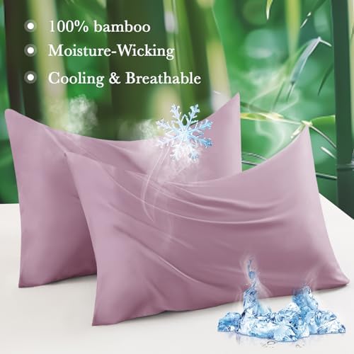 Curved Pillow Case Queen Size, Side Sleeper Pillow Cases Cover Cooling Rayon - Image 2