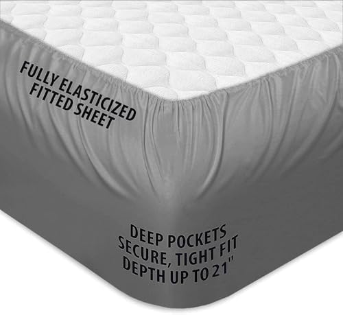 COONP Twin Mattress Topper, Extra Thick Pillow Top Mattress Pad Cover - Image 4