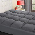 COONP King Mattress Topper, Extra Thick Pillow Top Mattress Pad Cover by COONP