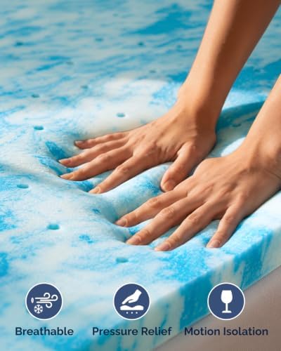 2 Inch Full Memory Foam Mattress Topper - Image 4