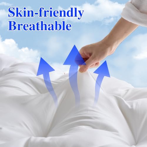 WhatsBedding 2 Inch Memory Foam Mattress Topper Full Size - Image 3