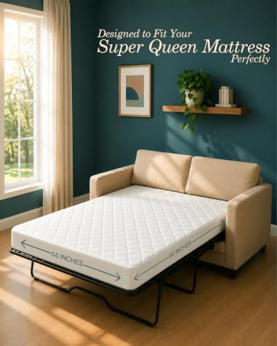 Super Queen Mattress Pad Mattress Protector Topper Fits 16" Deep Pocket - Image 2