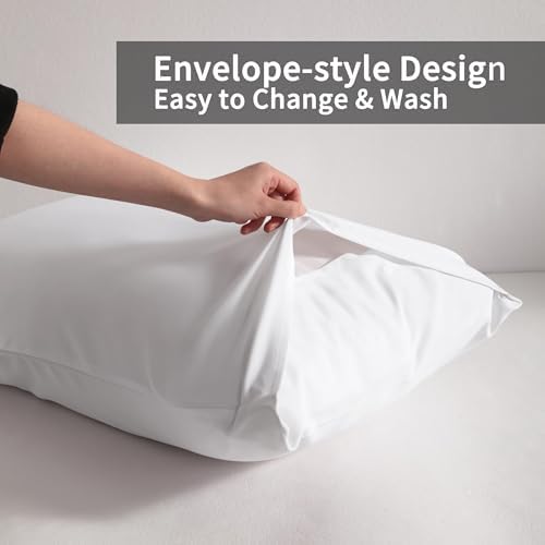 Body Pillow Cases, 2 Pack, 20x54 in, Microfiber - Image 3