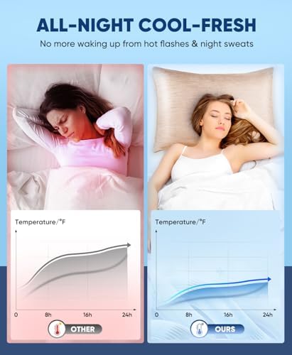 LUXEAR Cooling Pillow Cases for Hot Sleepers - Image 3