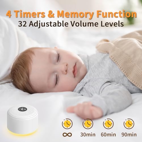 Soothing Sounds White Noise Machine Portable Sleep Machines - Image 5