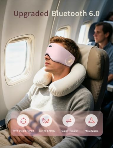 Sleep Mask with Bluetooth 6.0 Headphones - Image 4