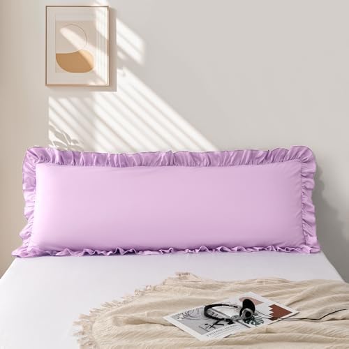 Ruffle Body Pillow Pillowcase by Unknown