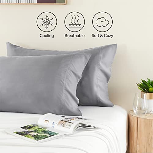 BEDELITE Pillow Cases Standard Size 2Pcs, Rayon from Bamboo - Image 4