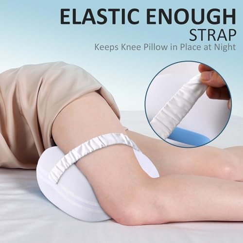 beslovo Side Sleeper Knee Pillow, Memory Foam Leg Pillow, Ergonomic Between Leg - Image 4