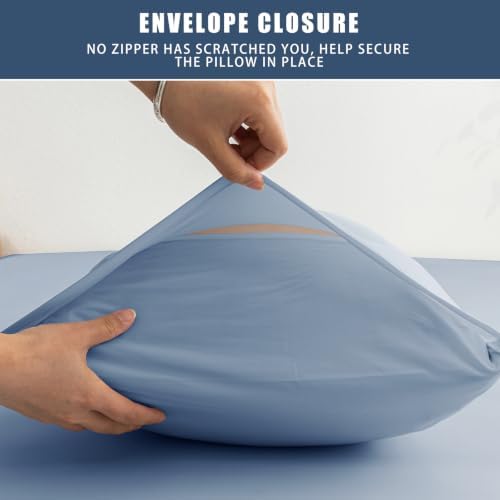 TELUS Cooling Body Pillow Case, Silky Soft Breathable Pillowcase - Image 4