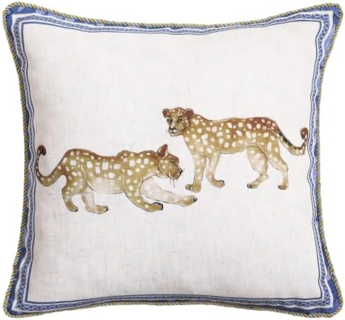 patdrea Designer French Vintage Linen Throw Pillow Cover by patdrea