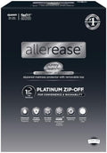 AllerEase Platinum Zip-Off Top Waterproof Mattress Protector Queen by AllerEase