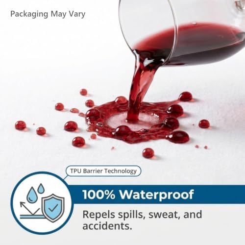 Guardmax Sleeper Sofa Mattress Protector Zippered, Bed Bug Mattress Cover - Image 2