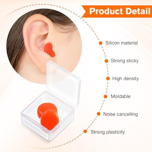 Frienda 21 Pairs Silicone Ear Plugs - Image 2