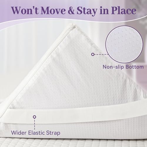 SINWEEK 2 Inch Gel Memory Foam Mattress Topper Twin XL Size/Twin Extra Long - Image 6