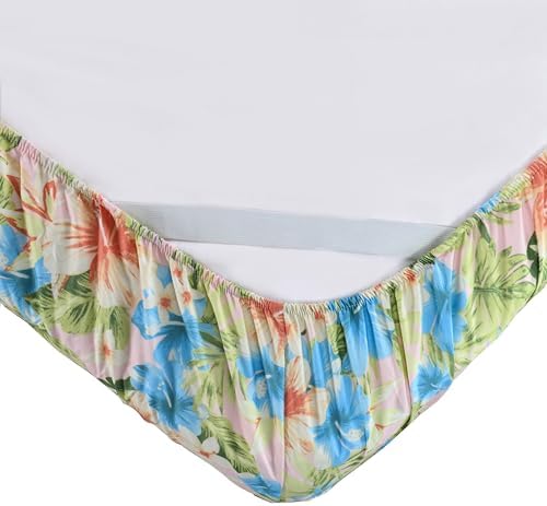 Elegant Comfort 6-Piece Sheet Set Deep Pocket Floral, Twin XL - Image 4