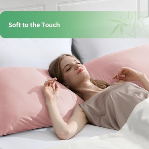 Body Pillowcase, Cooling Viscose from Bamboo Pillow Cover - Image 3