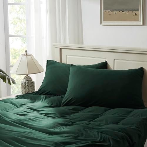 H HOUSEHOLD 100% Jersey Knit Cotton King Size Pillowcases Set of 2, Super Soft by HHOUSEHOLD