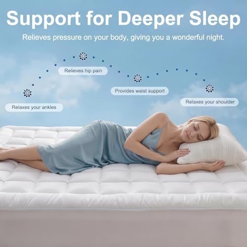 Mattress Topper, Mattress Pad for Back Pain - Image 2