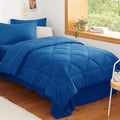 CozyLux Twin XL Comforter Set 68"x88" Classic Blue by CozyLux