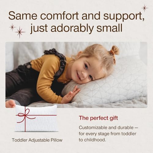 Coop Home Goods Original Toddler Adjustable Pillow, Breathable, - Image 4
