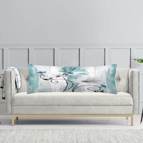 Daisy Flower Body Pillow Cover Foral - Image 4