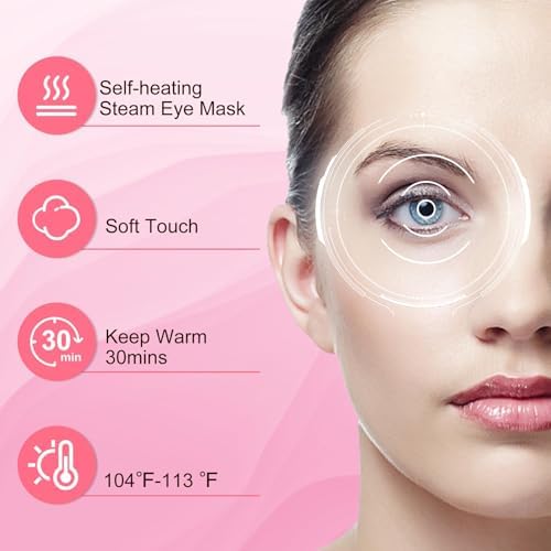 XPCARE 48 Pack Steam Eye Mask Disposable - Image 6