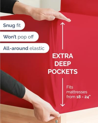 Extra Deep Flex Top Split Head King Sheet Set - Image 4