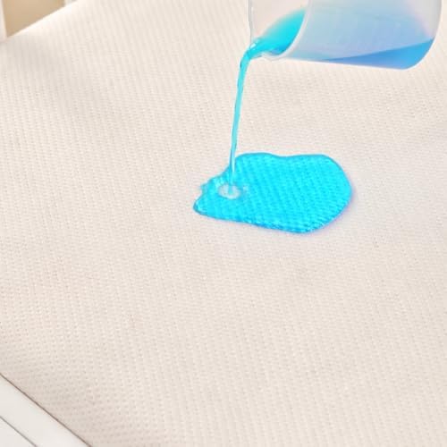 Deluxe Organic Cotton Percale Crib Mattress Protector Waterproof – Premium 280 - Image 5
